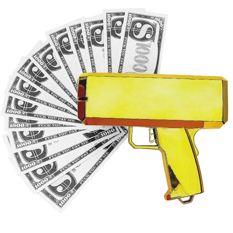 Millionnaire cash gun